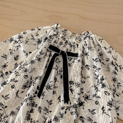 【BABY】ガーリー小花柄ロンパースSK103406