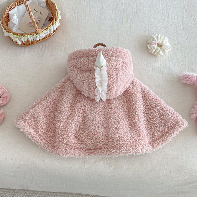 【BABY】冬新作ユニコーンあったか厚手ケープSK103116