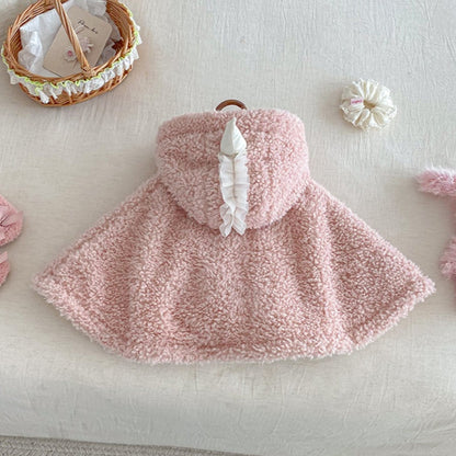 【BABY】冬新作ユニコーンあったか厚手ケープSK103116