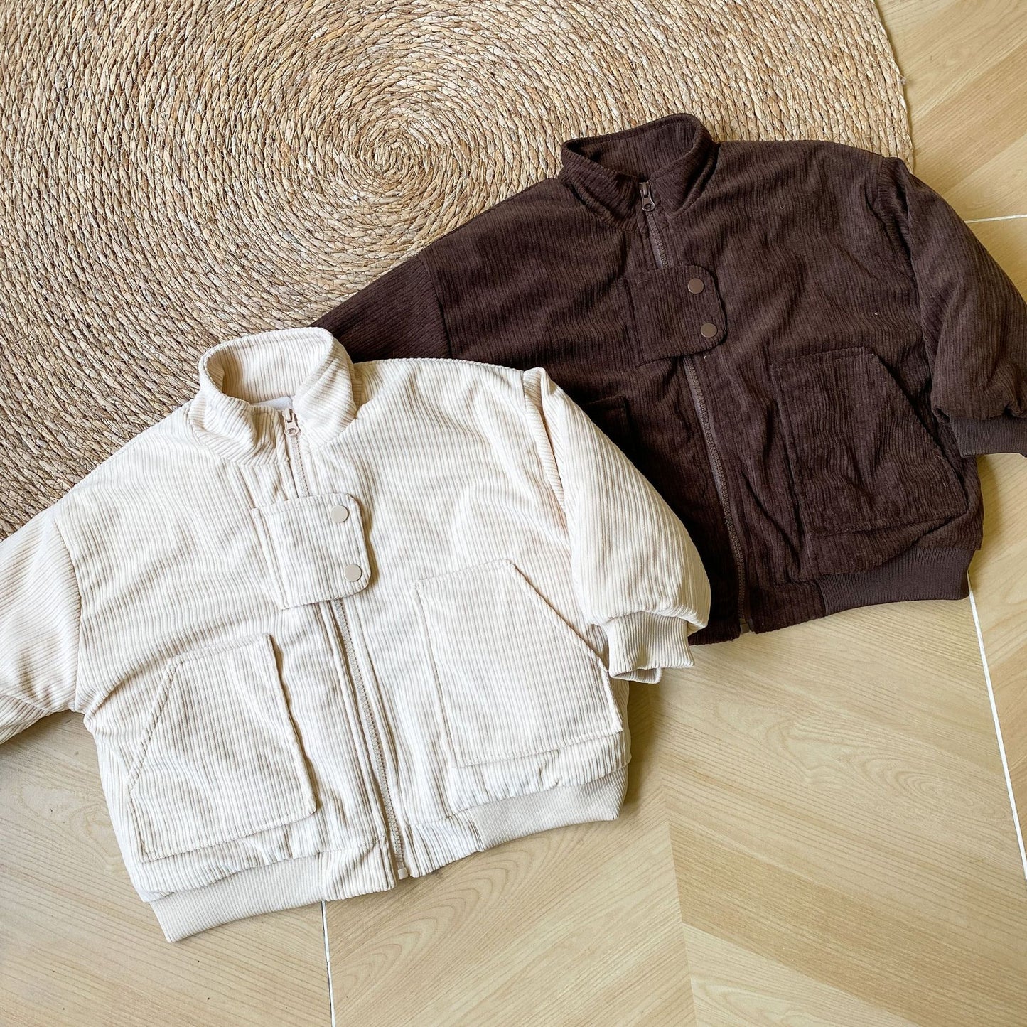 【BABY&KID】 裏起毛防寒ジャケットSK012612
