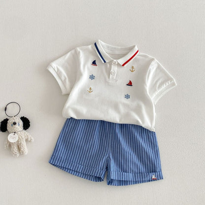 【BABY&KID】夏新作韓国風Tシャツ、ショートパンツSK105516