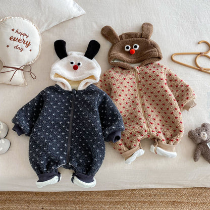 【BABY】シープボアフードカバーオールSK102911