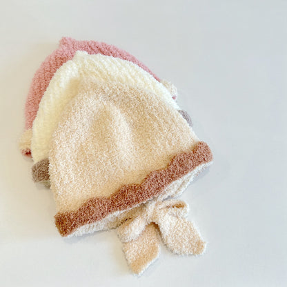 【HAT】波型ひも付き防寒帽子SK101609