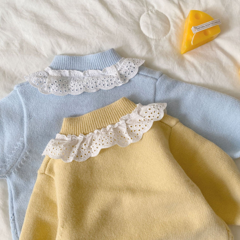 【BABY】スイートフレアスリーブニットセットアップSK092901