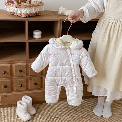 【BABY】カートゥンフードキルティングカバーオールSK102925