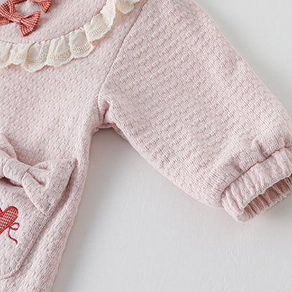 【BABY】うさぎ刺繍カバーオールSK104209