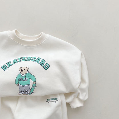 【BABY&KID】SKATEBOAROオシャレセットアップSK030313