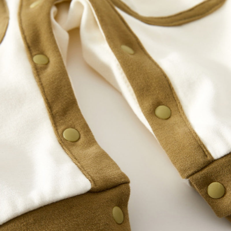 【BABY】北欧風レトロ綿カバーオールSK102616