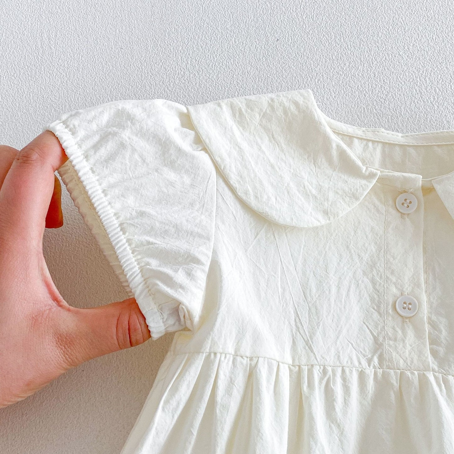 【BABY】夏新作刺繍ロンパースSK105816