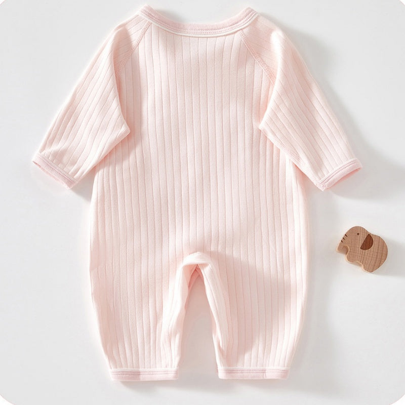 【BABY】北欧風うさぎアップリケカバーオールSK104405