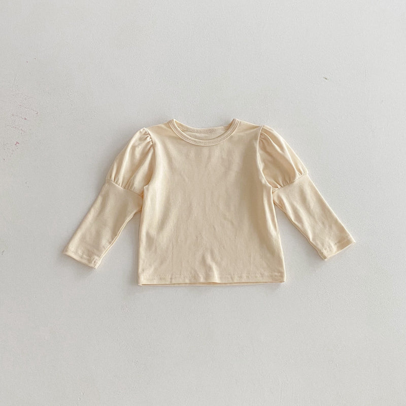 【BABY】くまロンパース、パフスリーブトップスSK092534