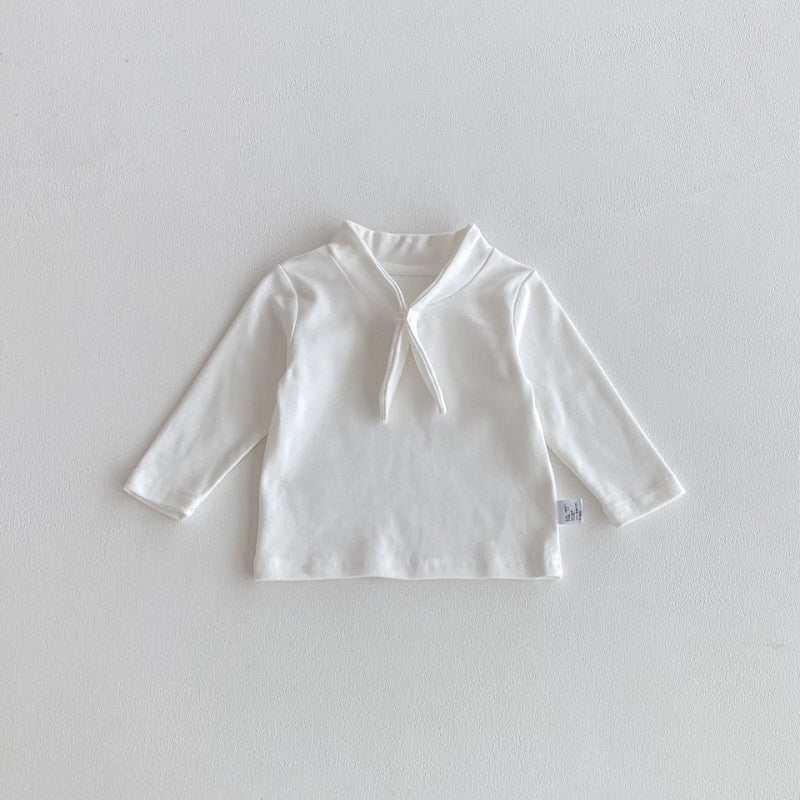 【BABY】韓国風リボン付きTシャツSK100740