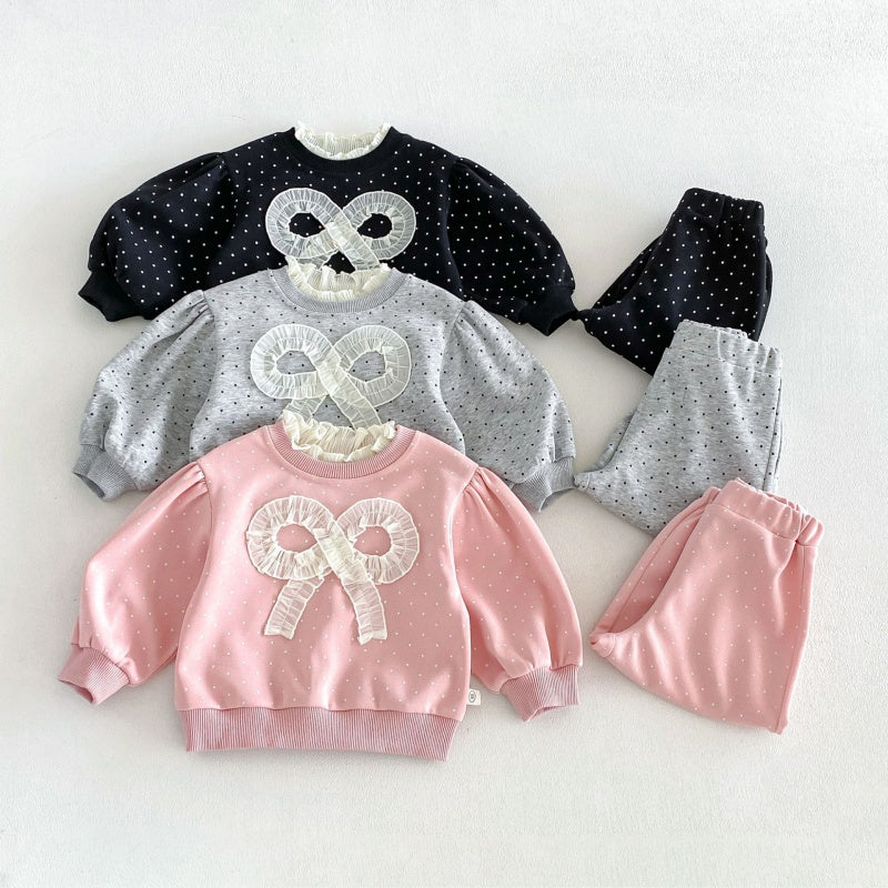 【BABY&KID】ドットフリルセットアップSK106612