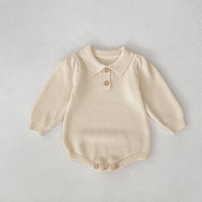 【BABY】ニット長袖ロンパースSK093022