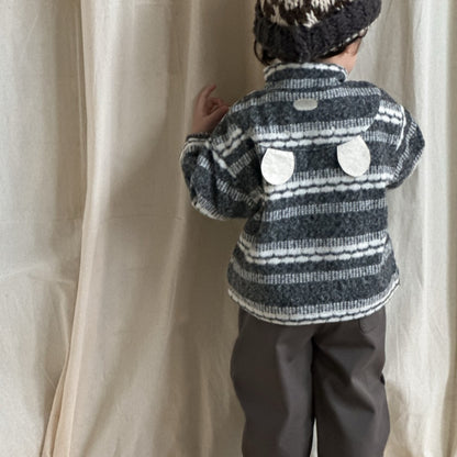 【BABY&KID】冬新作レトロボーダーニットSK103129