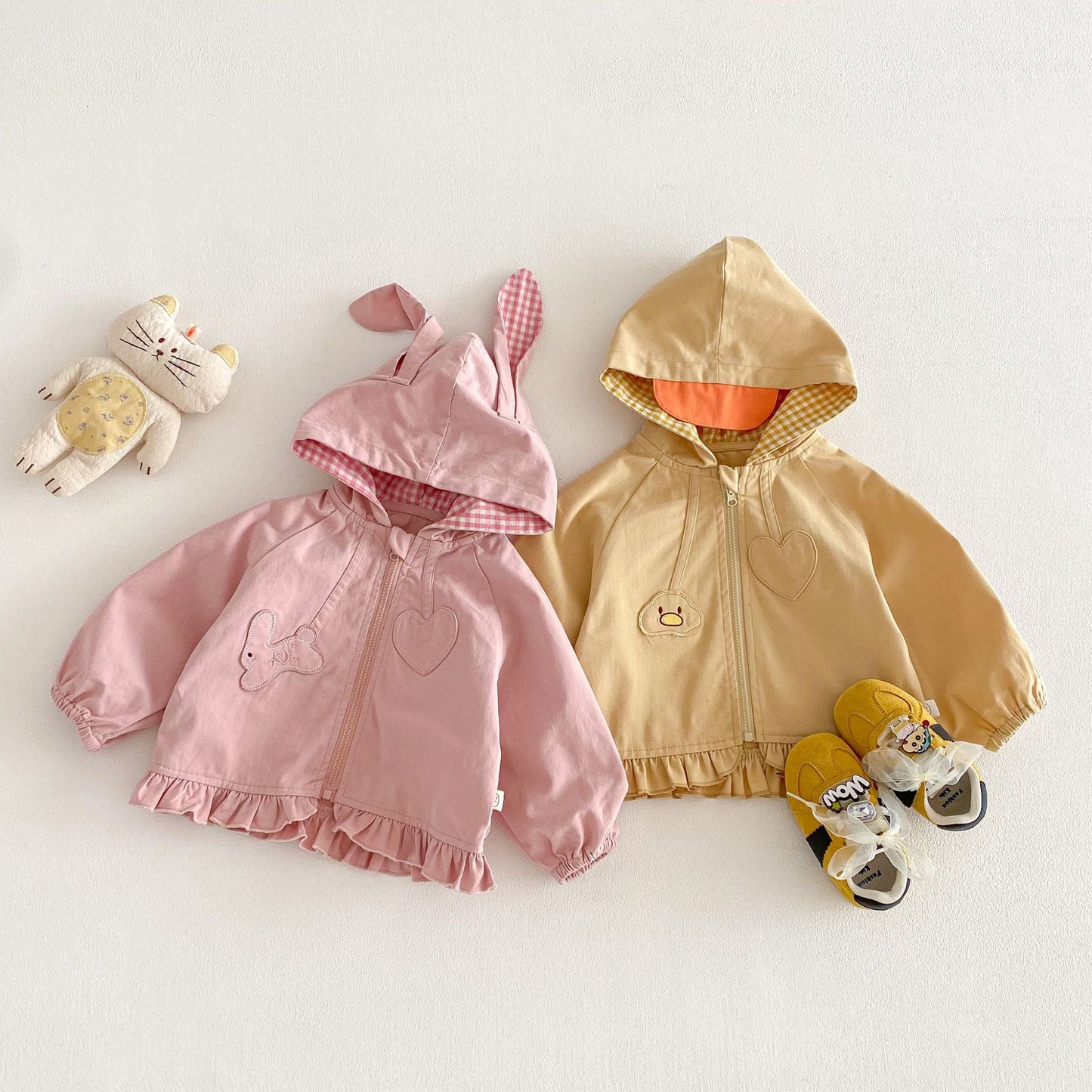 【BABY&KID】うさぎ＆あひるモチーフアウターSK103510