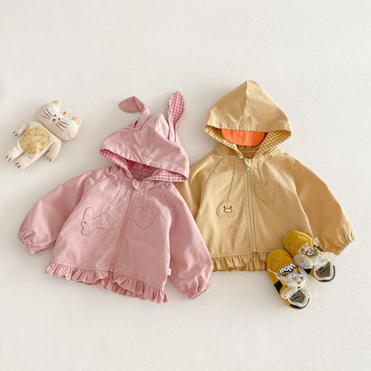 【BABY&KID】うさぎ＆あひるモチーフアウターSK103510