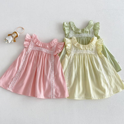 【BABY&KID】夏新作フリルワンピースSK105521