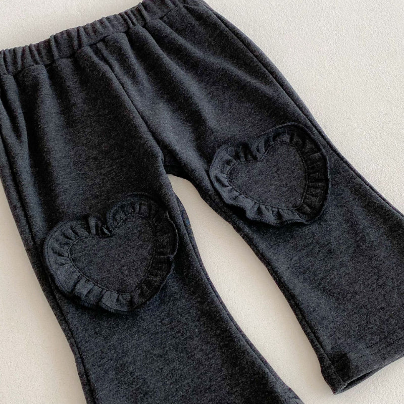 【BABY&KID】レトロベスト＆フレアパンツセット、長袖TシャツSK092440