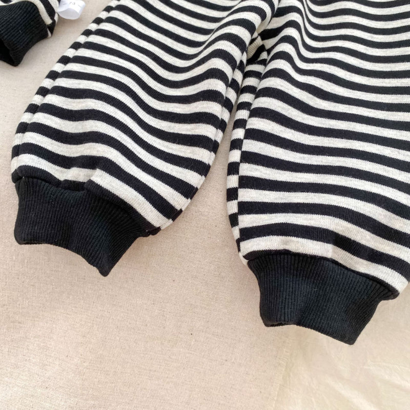 【BABY&KID】ボーダー裏起毛セットアップSK101437