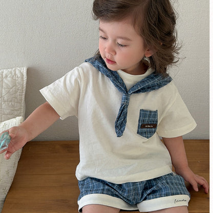 【BABY】夏新作学院風セットアップSK105321