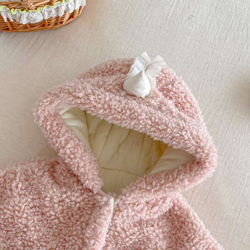 【BABY】冬新作ユニコーンあったか厚手ケープSK103116