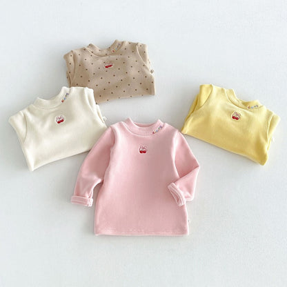 【BABY&KID】刺繍さくらんぼトップスSK108104