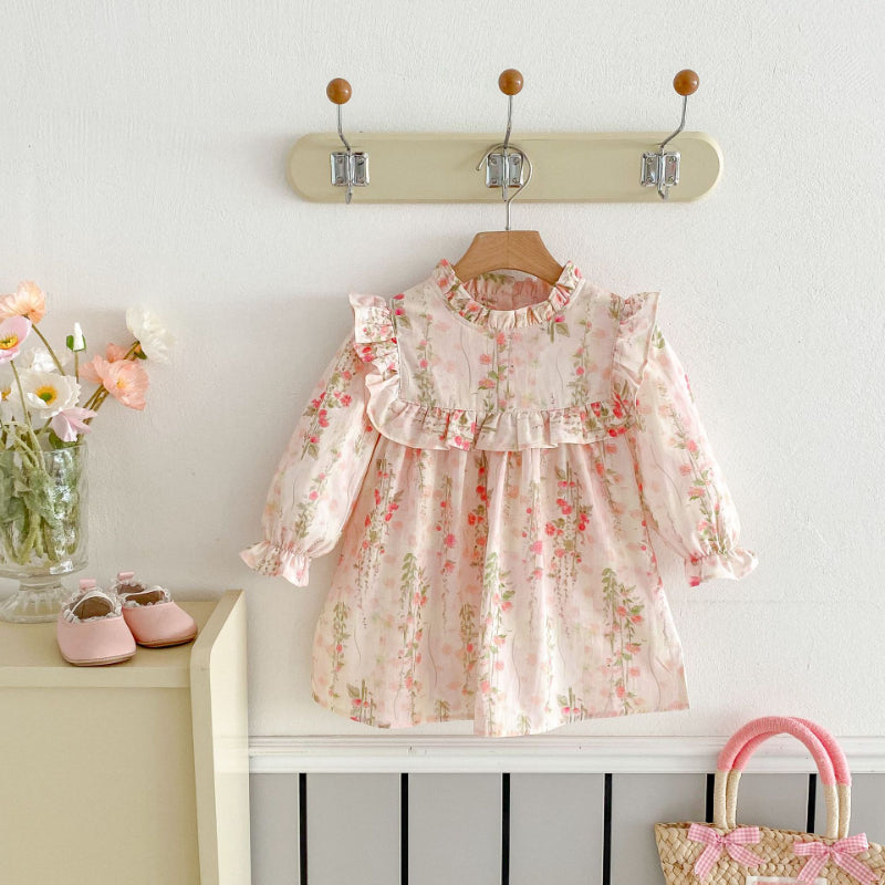 【BABY&KID】フリルワンピースSK011009