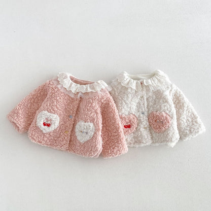 【BABY&KID】ハートポケットジャケット、フレアパンツSK108117