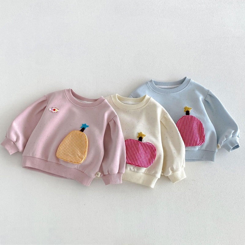 【BABY&KID】ワッペントレーナー、スウェットパンツSK107215