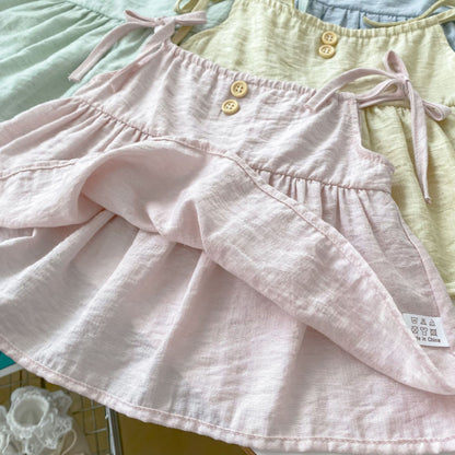 【BABY&KID】夏新作 キャミソール＆ワイドパンツSK082613