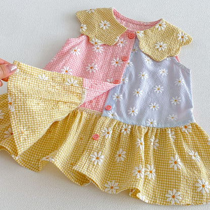 【BABY&KID】夏新作フラワー総柄ワンピース、セットアップSK106103