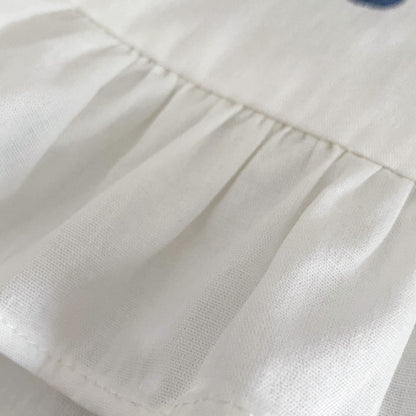 【BABY】夏新作 刺繍キャミロンパースSK090305