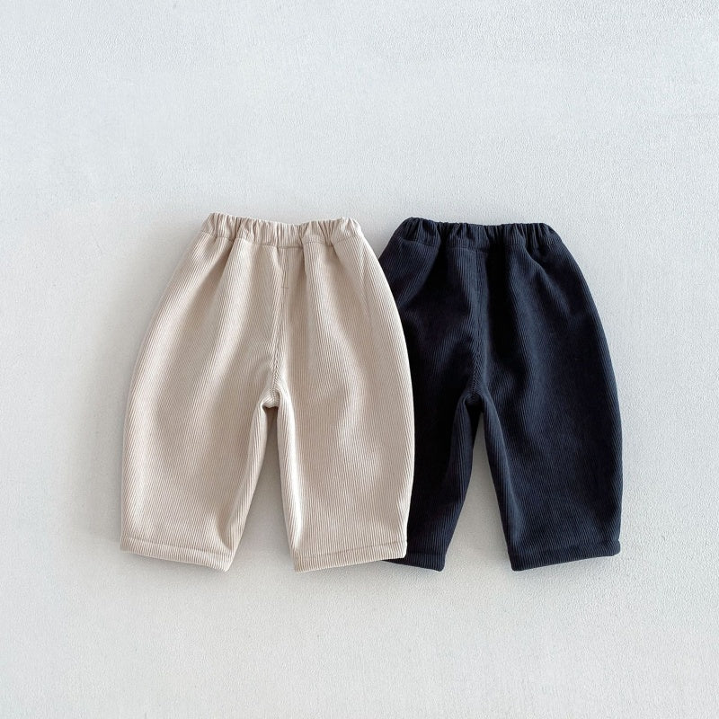 【BABY&KID】冬新作配色裏起毛パンツSK108508