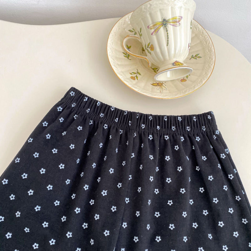 【BABY&KID】フリル裾ベスト&パンツ、レースドールカラーブラウスSK100844