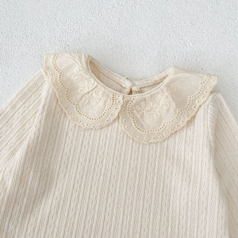 【BABY&KID】レース襟TシャツSK100624