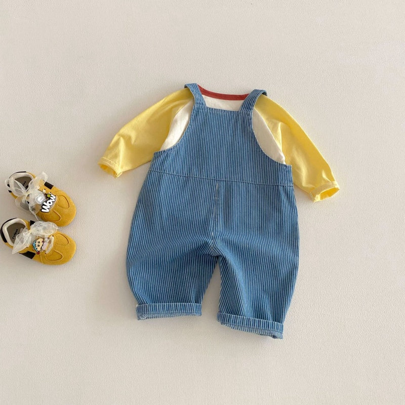 【BABY&KID】カートゥーンストライプサロペットSK104318