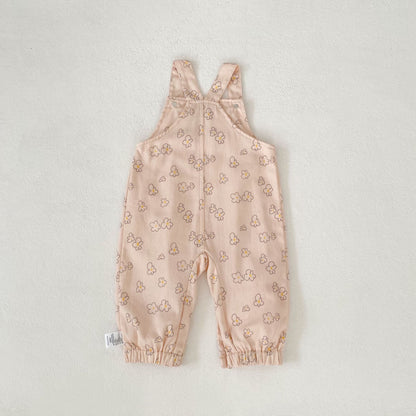 【BABY&KID】小花柄サロペットSK100626