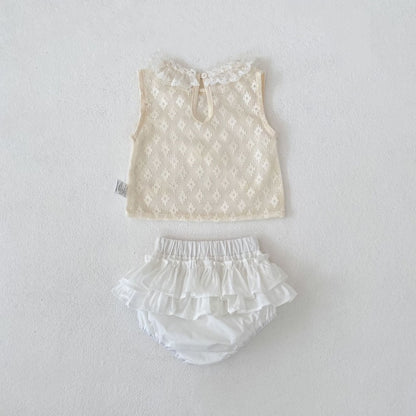 【BABY&KID】夏新作スウィート蝶結びセットアップSK105406