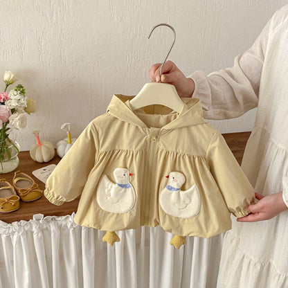【BABY】あひるフード付きアウターSK103711