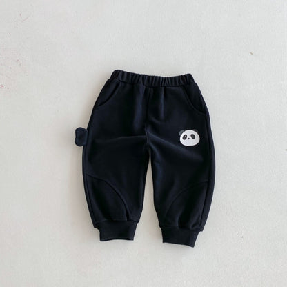 【BABY&KID】クルーネックパンダセットアップSK092705
