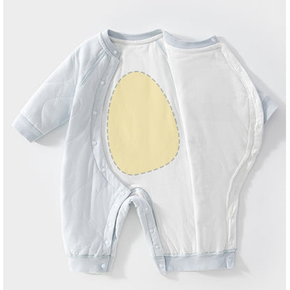 【BABY】Winter New Arrival Cartoon Patchwork Quilted Coverall SK108208