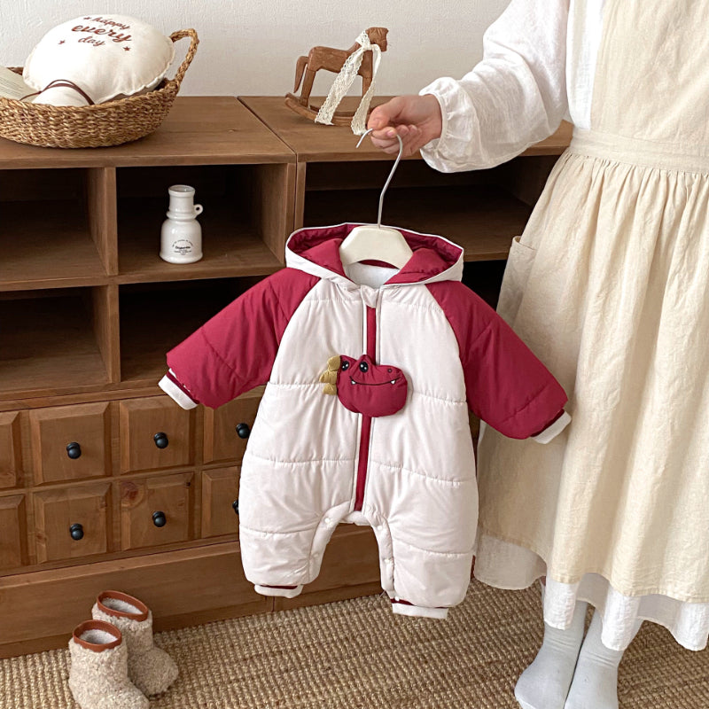 【BABY】韓国風切り替えカバーオールSK102931