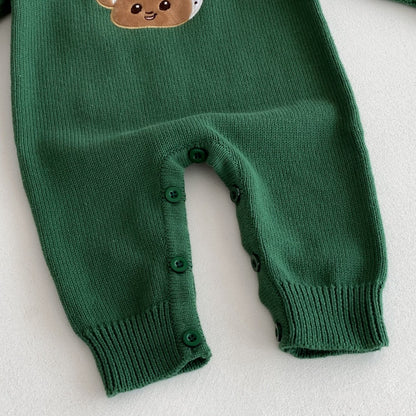 【BABY&KID】くまニットカバーオールSK092707