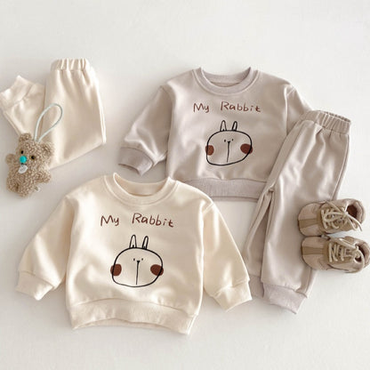 【BABY&KID】MY RABBIT可愛いセットアップSK032804