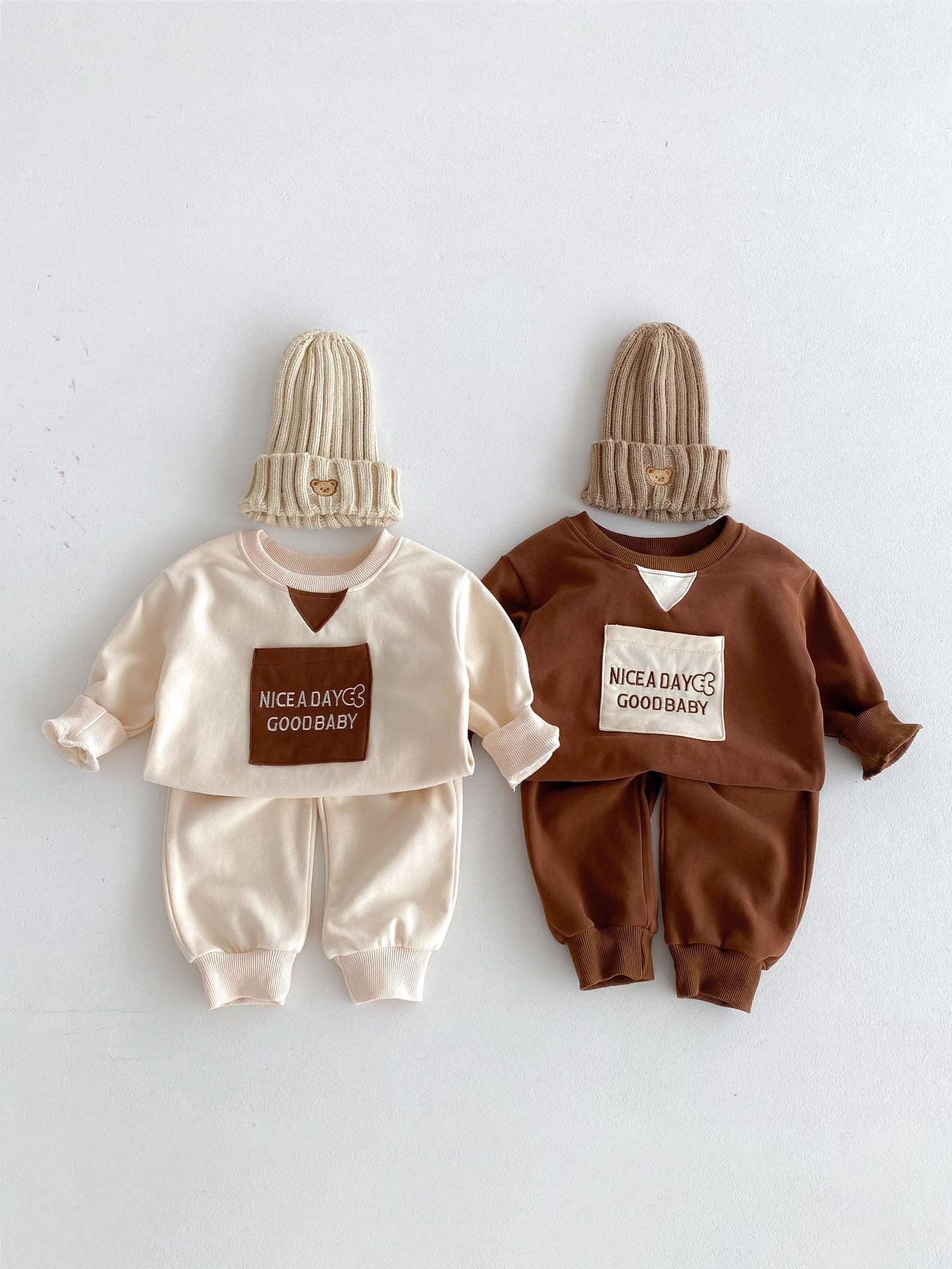 【BABY&KID】Nice day good babyセットアップSK060621