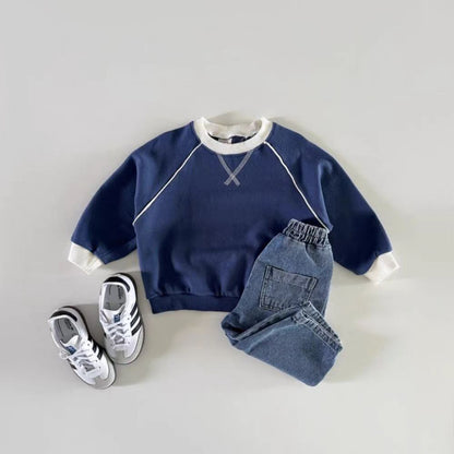 【BABY&KID】韓国風セットアップスウェットSK101920