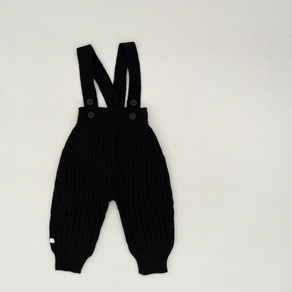 【BABY】おしゃれニットサロペットパンツSK100203
