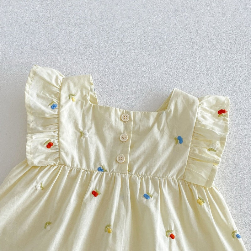 【BABY】夏新作スウィート小花柄セットアップSK105818