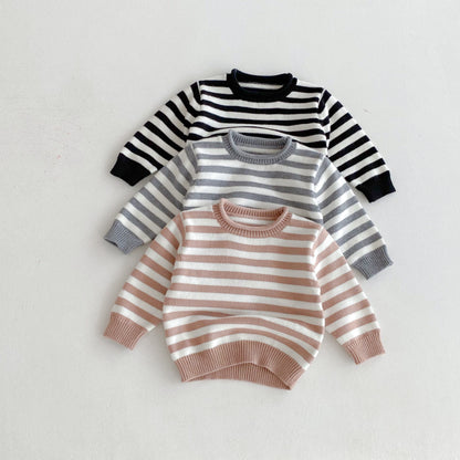 【BABY&KID】ボーダークルーネックセーターSK092930